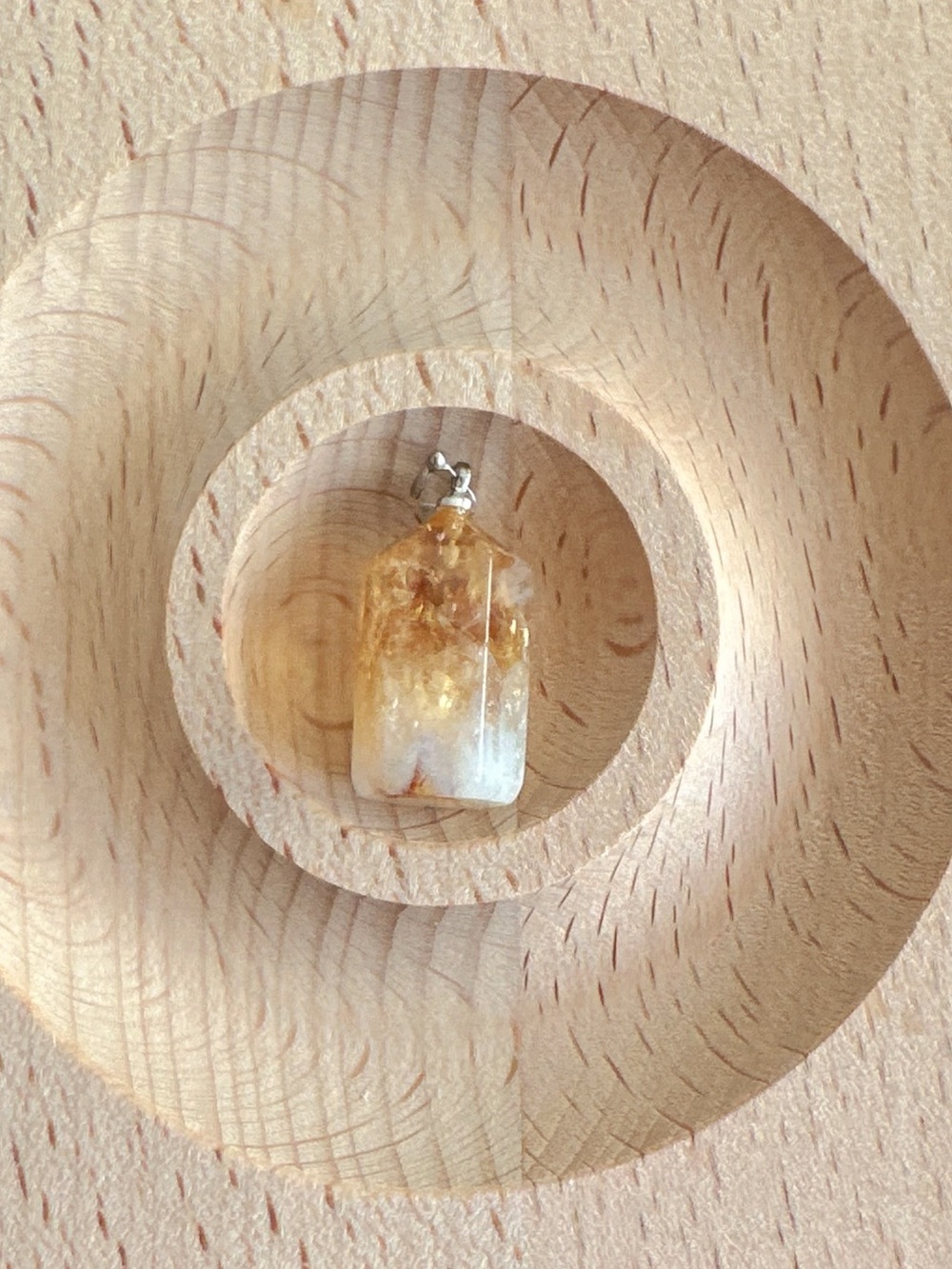 Natural Crystal Pendant Raw Crystal Pendant Healing Crystal Necklace Gift